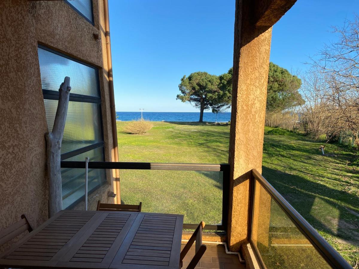 Residence Santa Lucia, Studio Avec Piscine , Vue Mer Et Pied Dans L'Eau , Moriani-Plage Exteriér fotografie