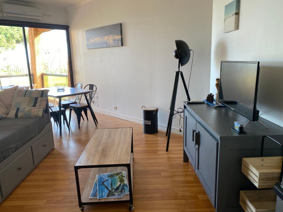 Residence Santa Lucia, Studio Avec Piscine , Vue Mer Et Pied Dans L'Eau , Moriani-Plage Exteriér fotografie