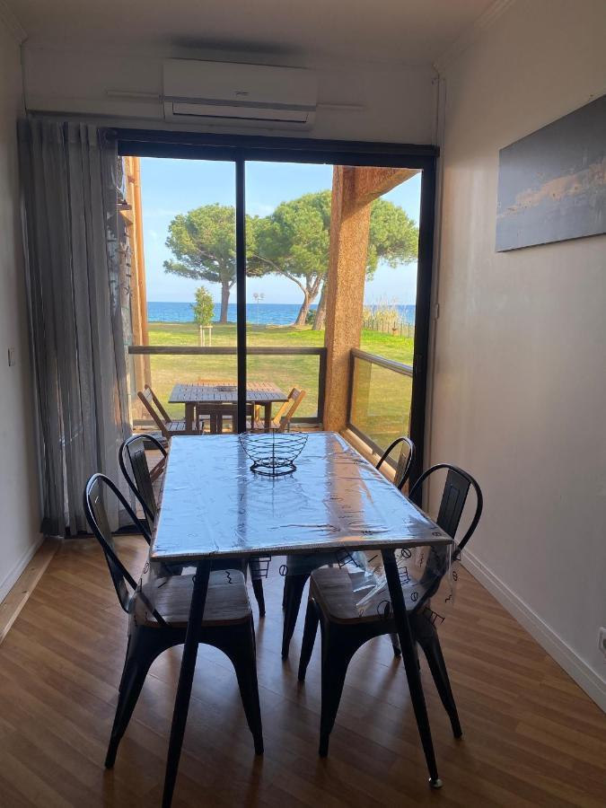 Residence Santa Lucia, Studio Avec Piscine , Vue Mer Et Pied Dans L'Eau , Moriani-Plage Exteriér fotografie